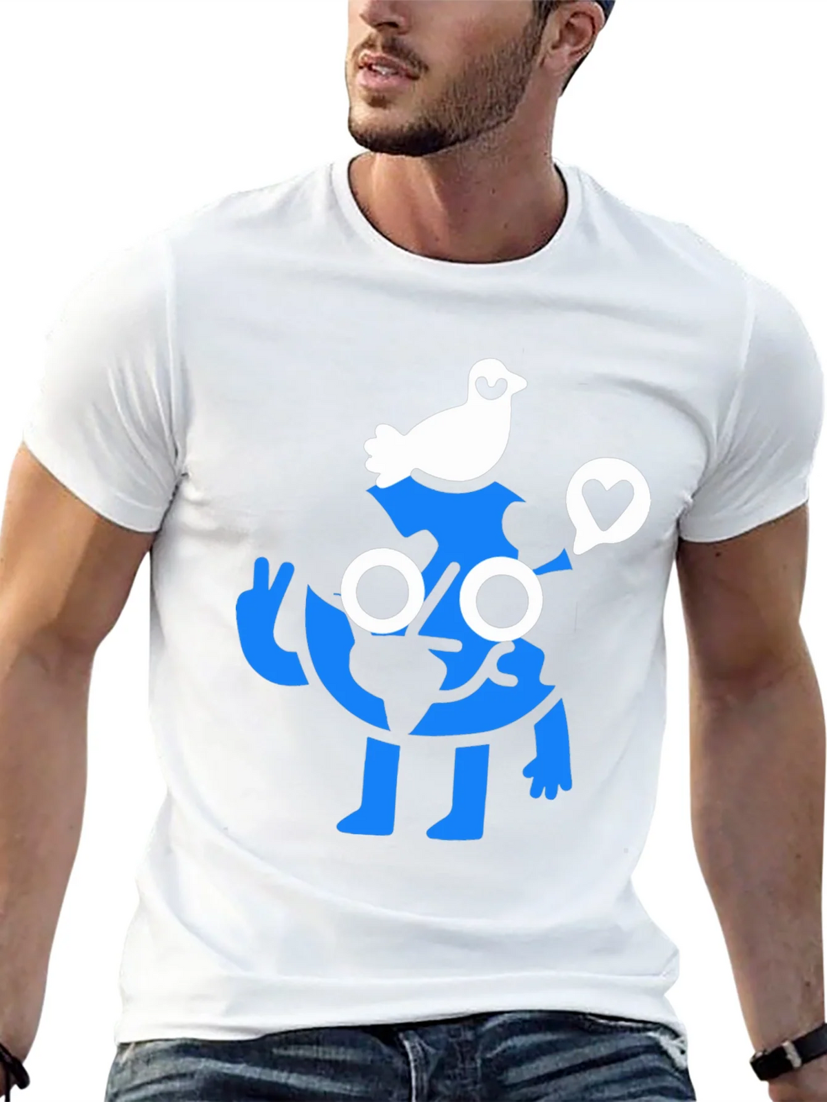 Peace Earth Graphic T-Shirt product image 4