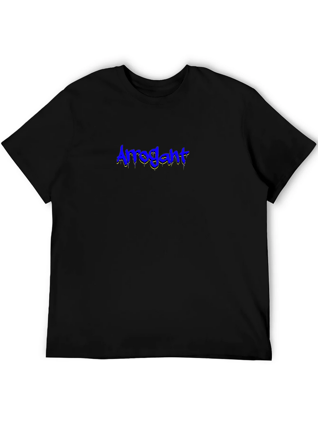 Arrogant Graphic Tee - Black Cotton Blend product image 8