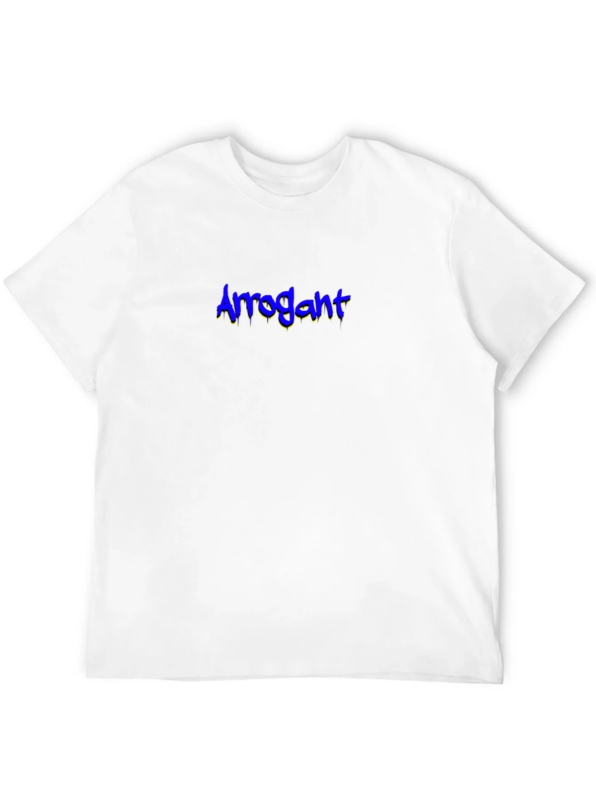 Arrogant Graphic Tee - Black Cotton Blend product image 3