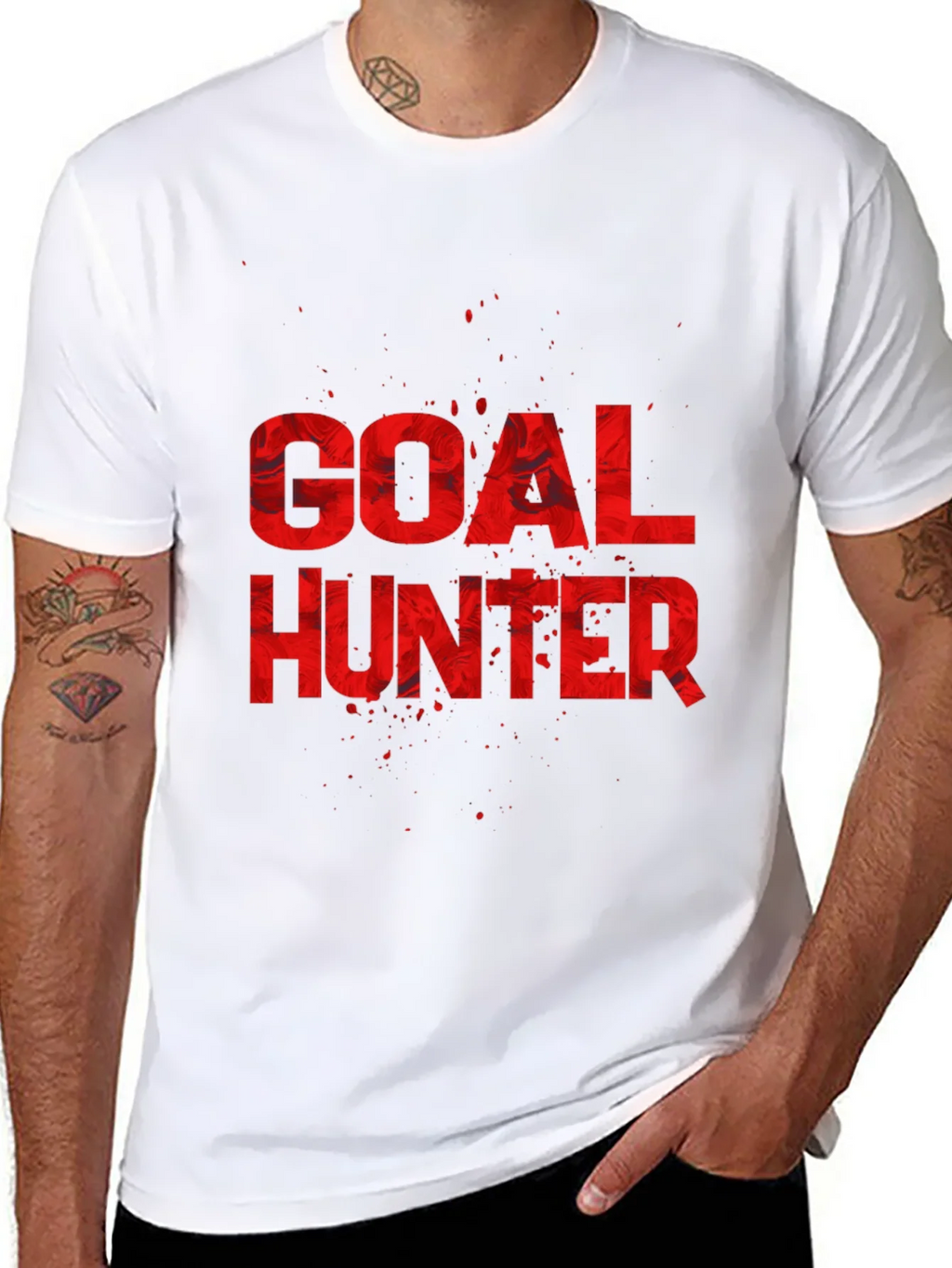 Goal Hunter Graphic T-Shirt - Black product image 10