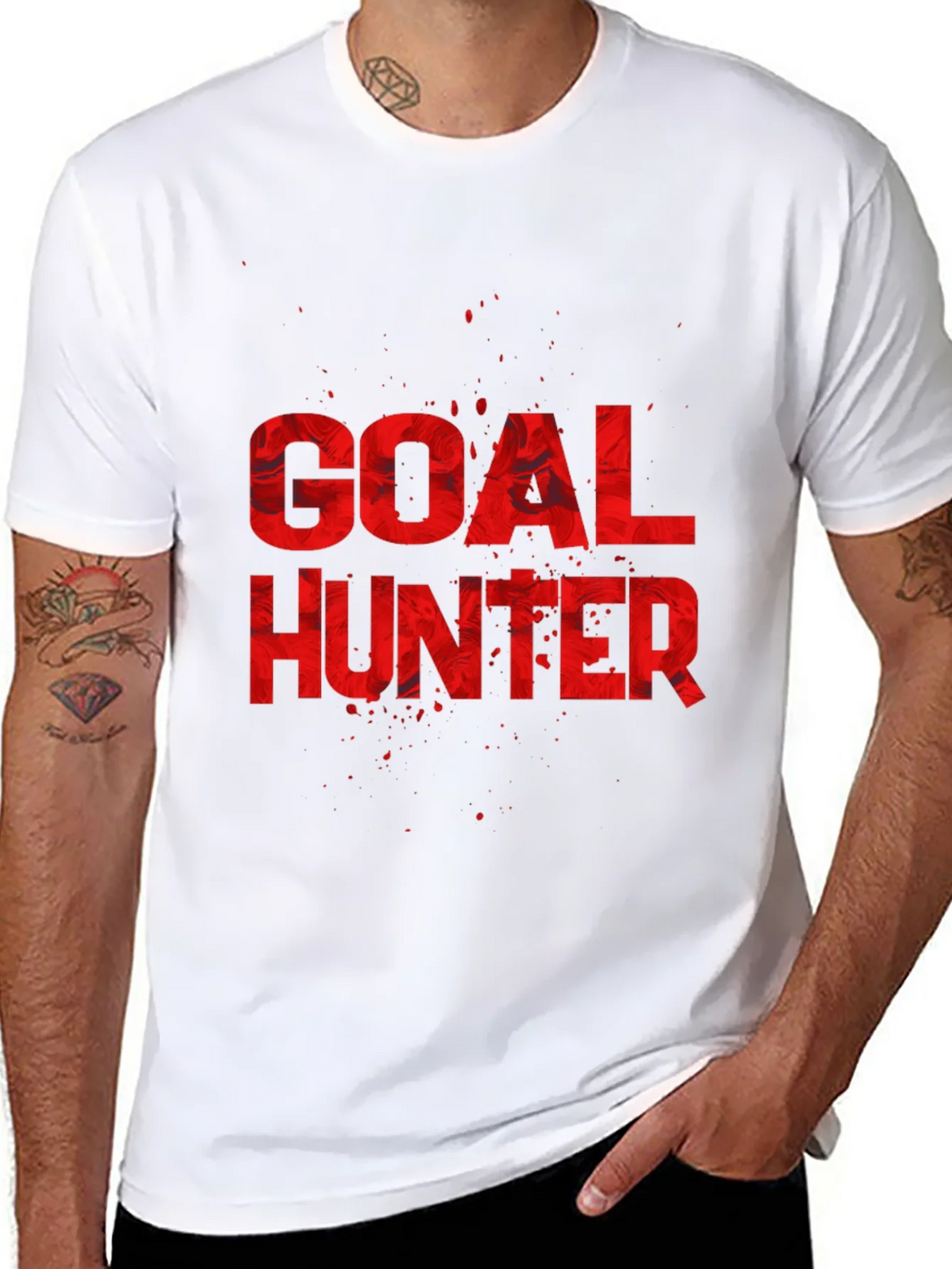 Goal Hunter Graphic T-Shirt - Black product image 10