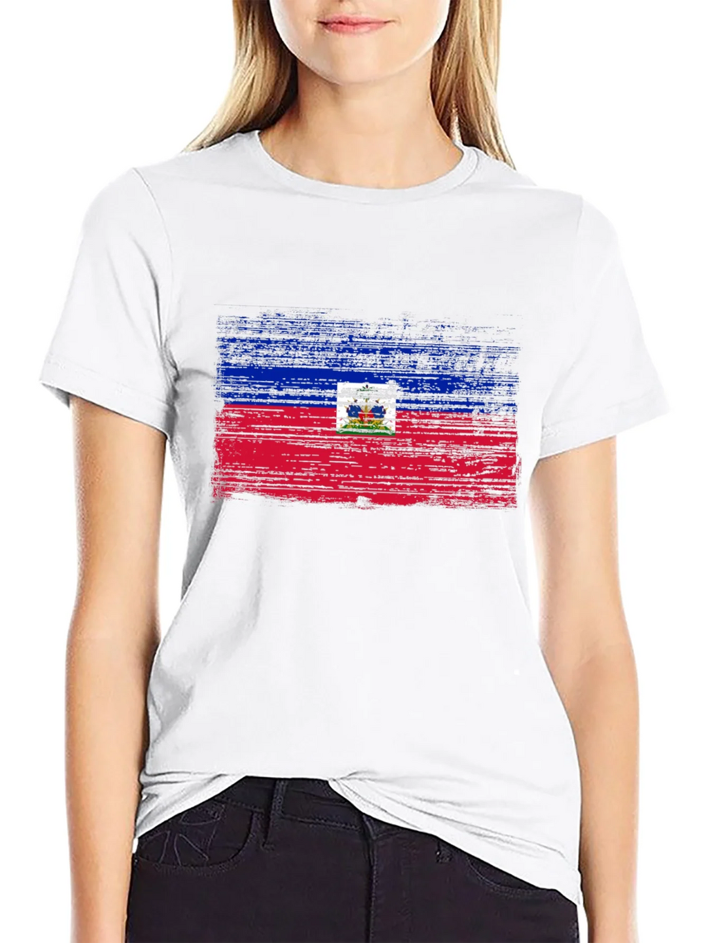 Haiti Flag T-Shirt - Distressed Design product image 11