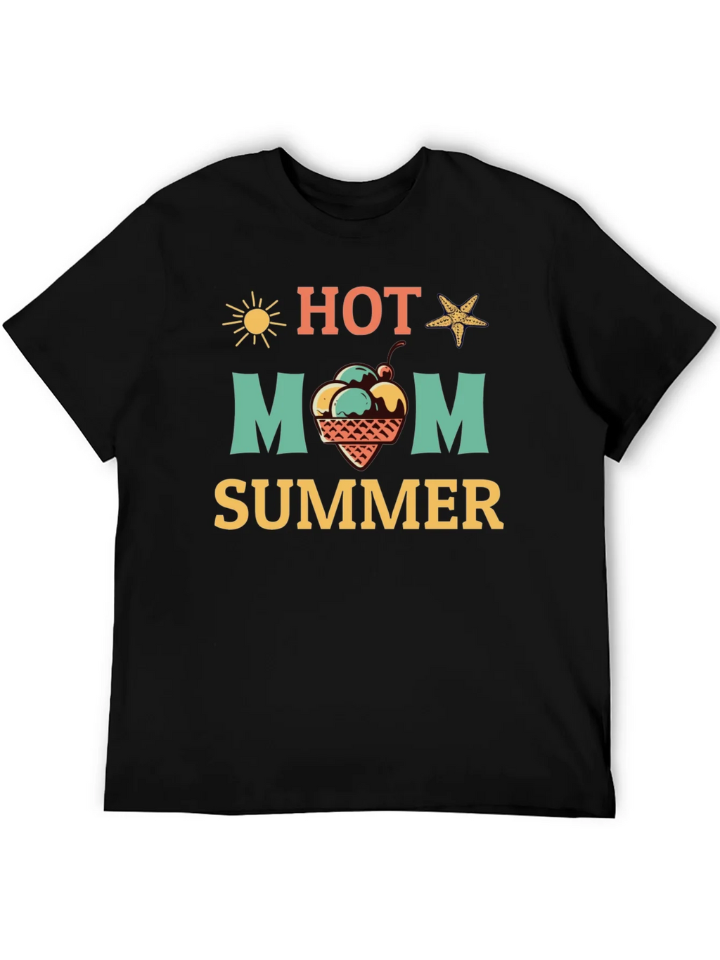 Hot Mom Summer Graphic T-Shirt product image 8