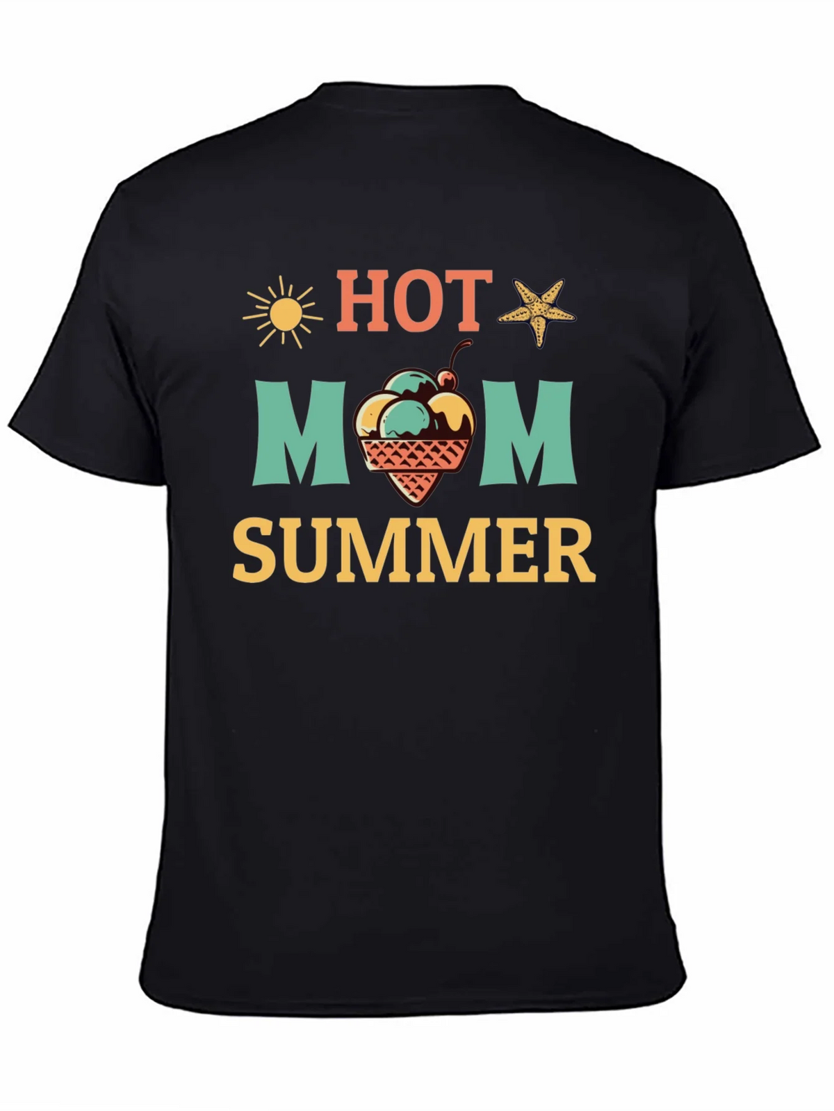 Hot Mom Summer Graphic T-Shirt product image 7