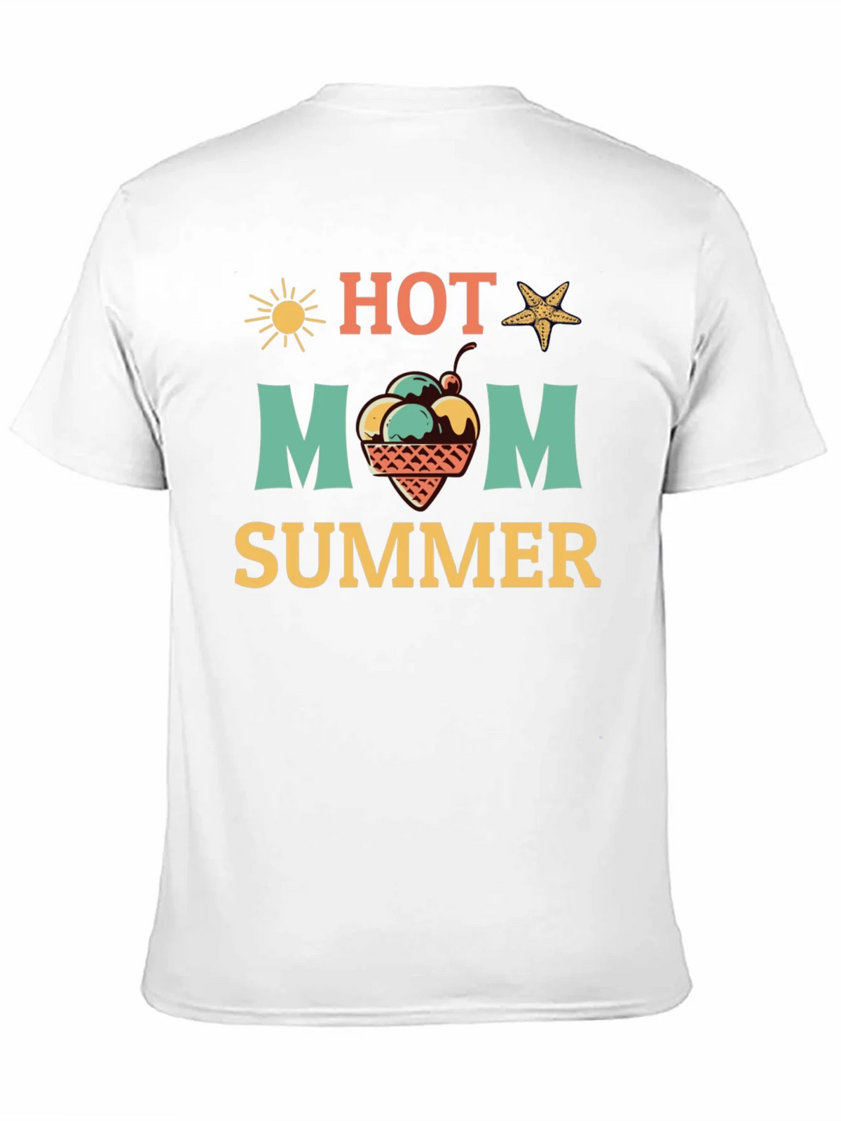 Hot Mom Summer Graphic T-Shirt product image 2