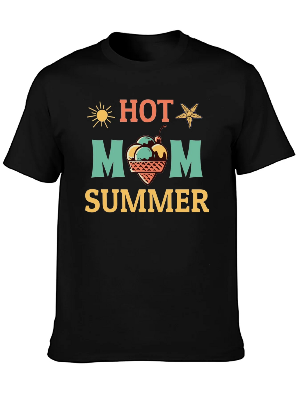 Hot Mom Summer Graphic T-Shirt product image 6