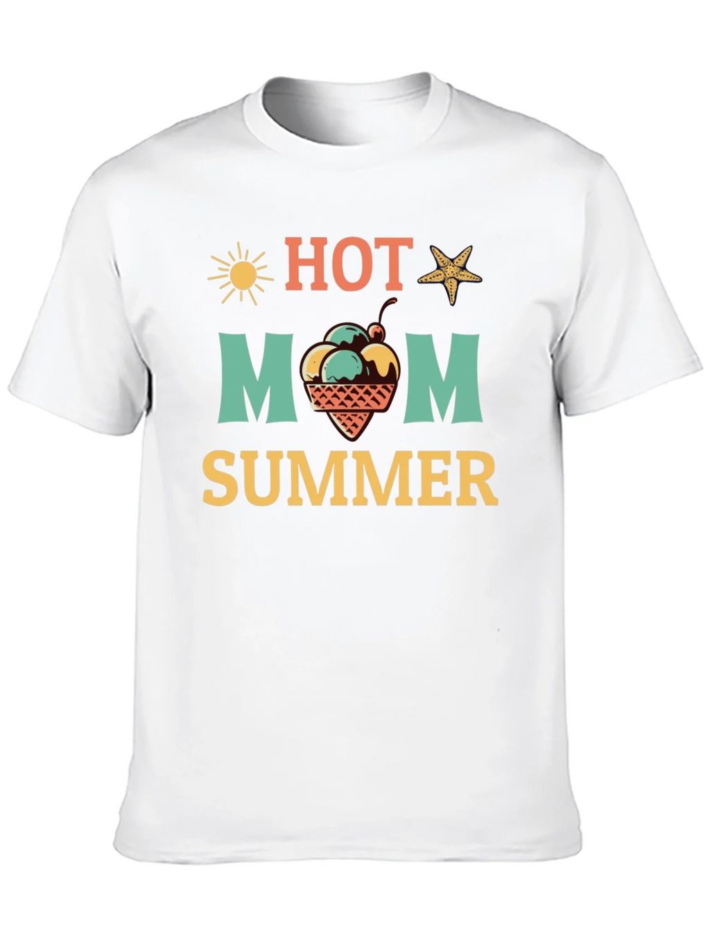 Hot Mom Summer Graphic T-Shirt product image 12