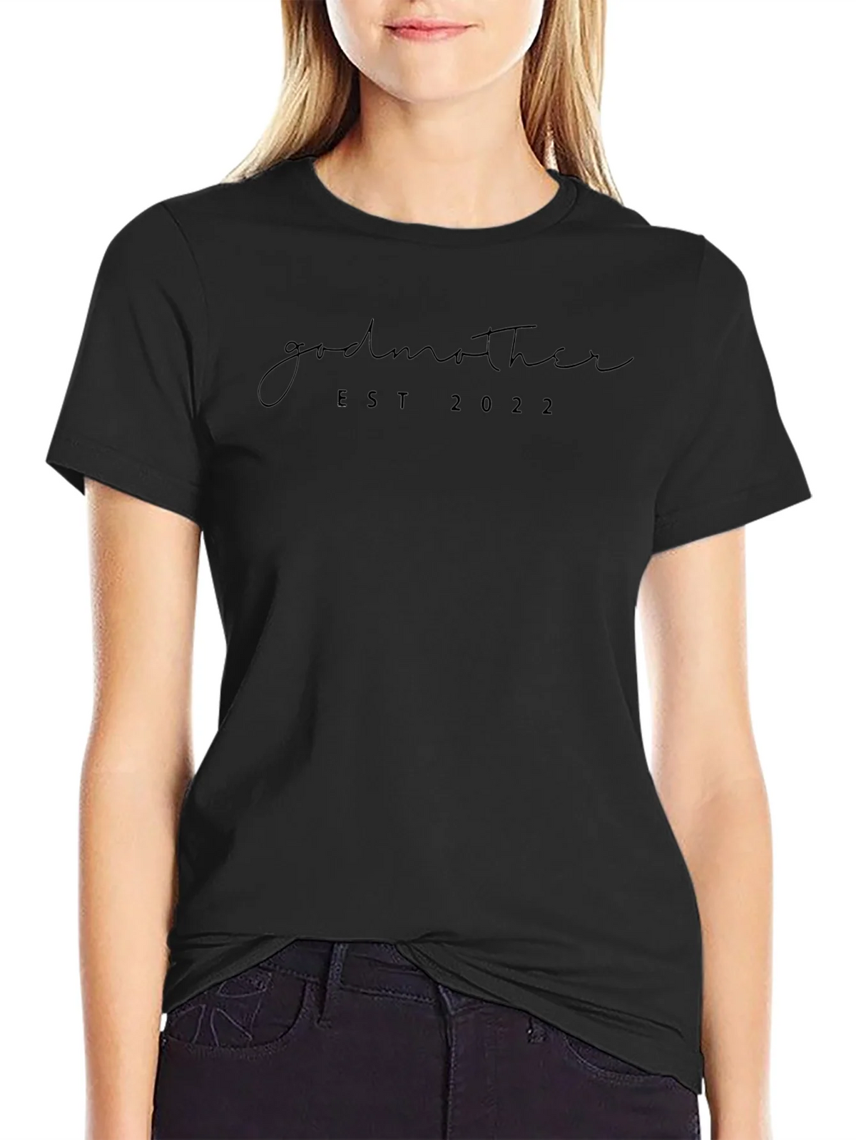 Godmother Est 2022 Black T-Shirt product image 5