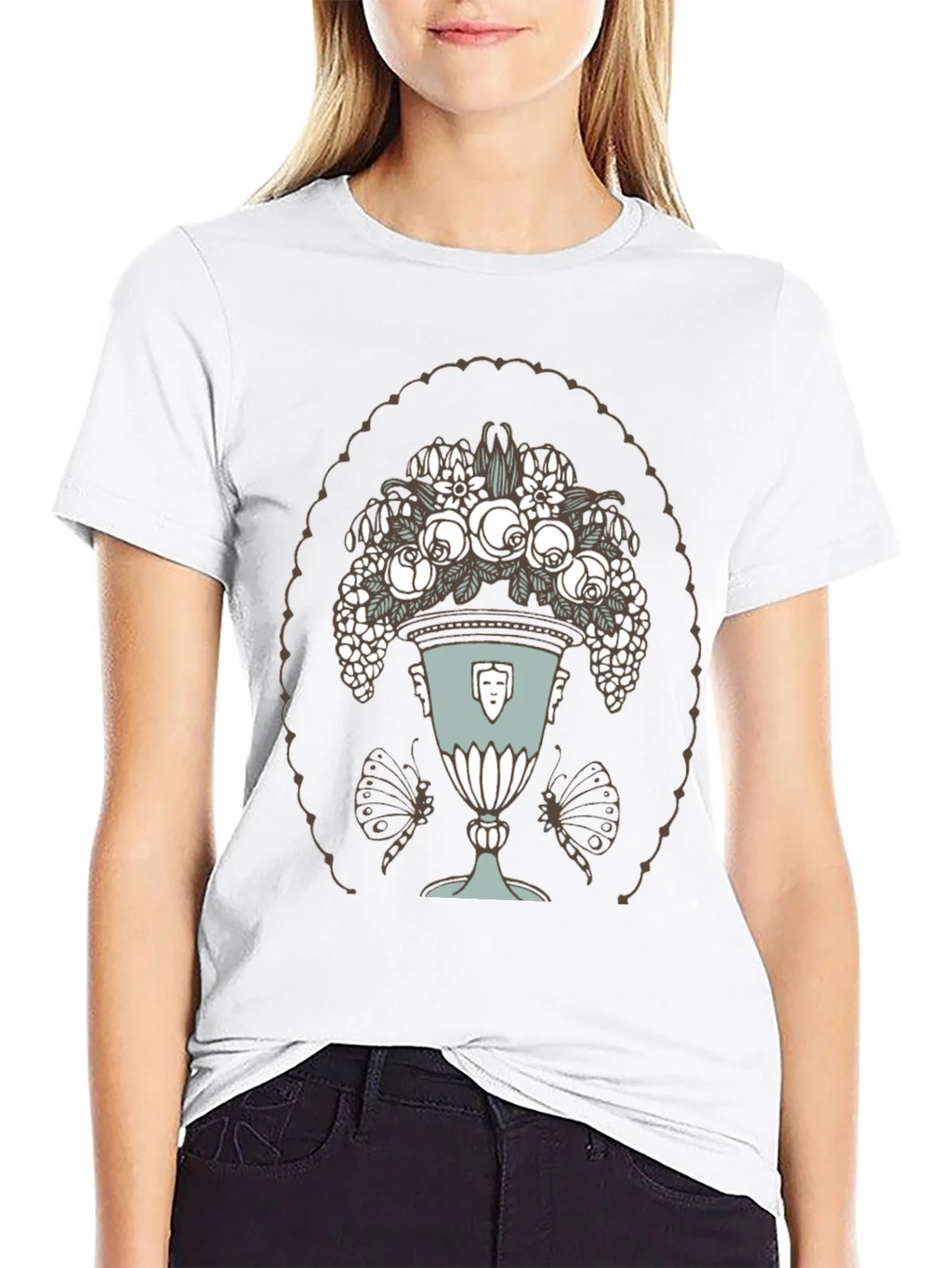 Floral Vase Graphic T-Shirt product image 11