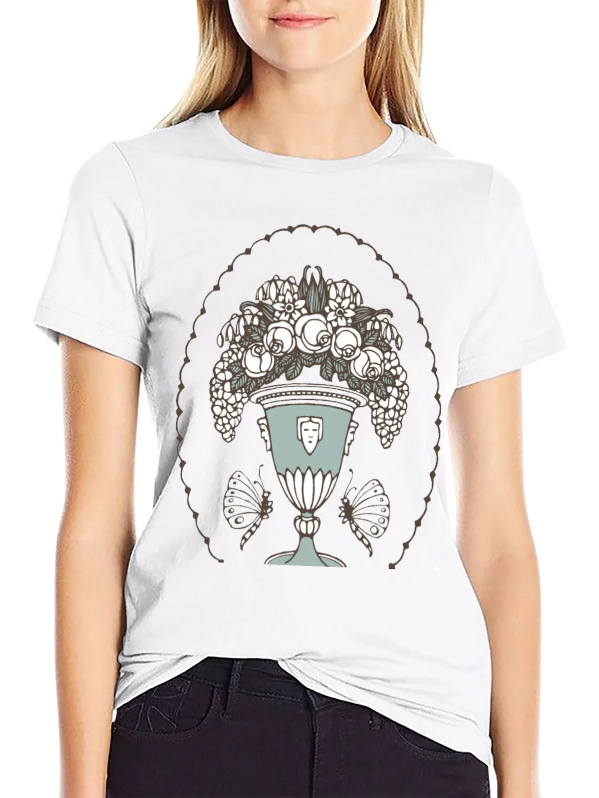 Floral Vase Graphic T-Shirt product image 11