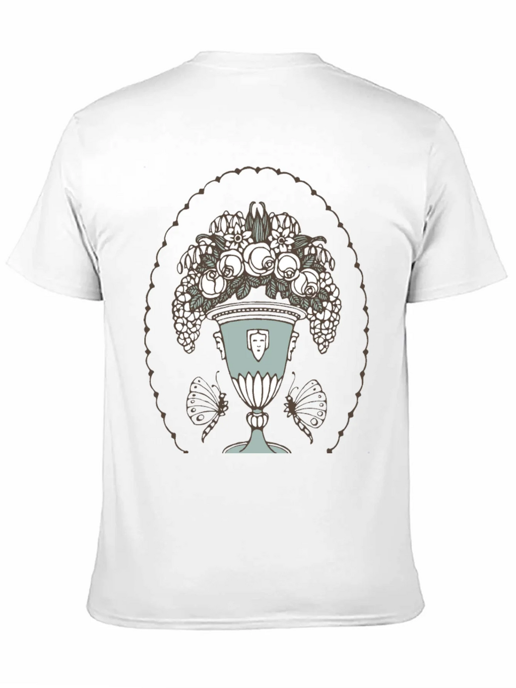 Floral Vase Graphic T-Shirt product image 2