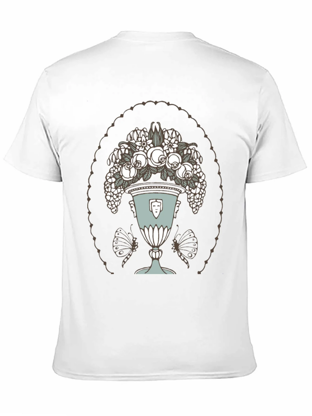 Floral Vase Graphic T-Shirt product image 2