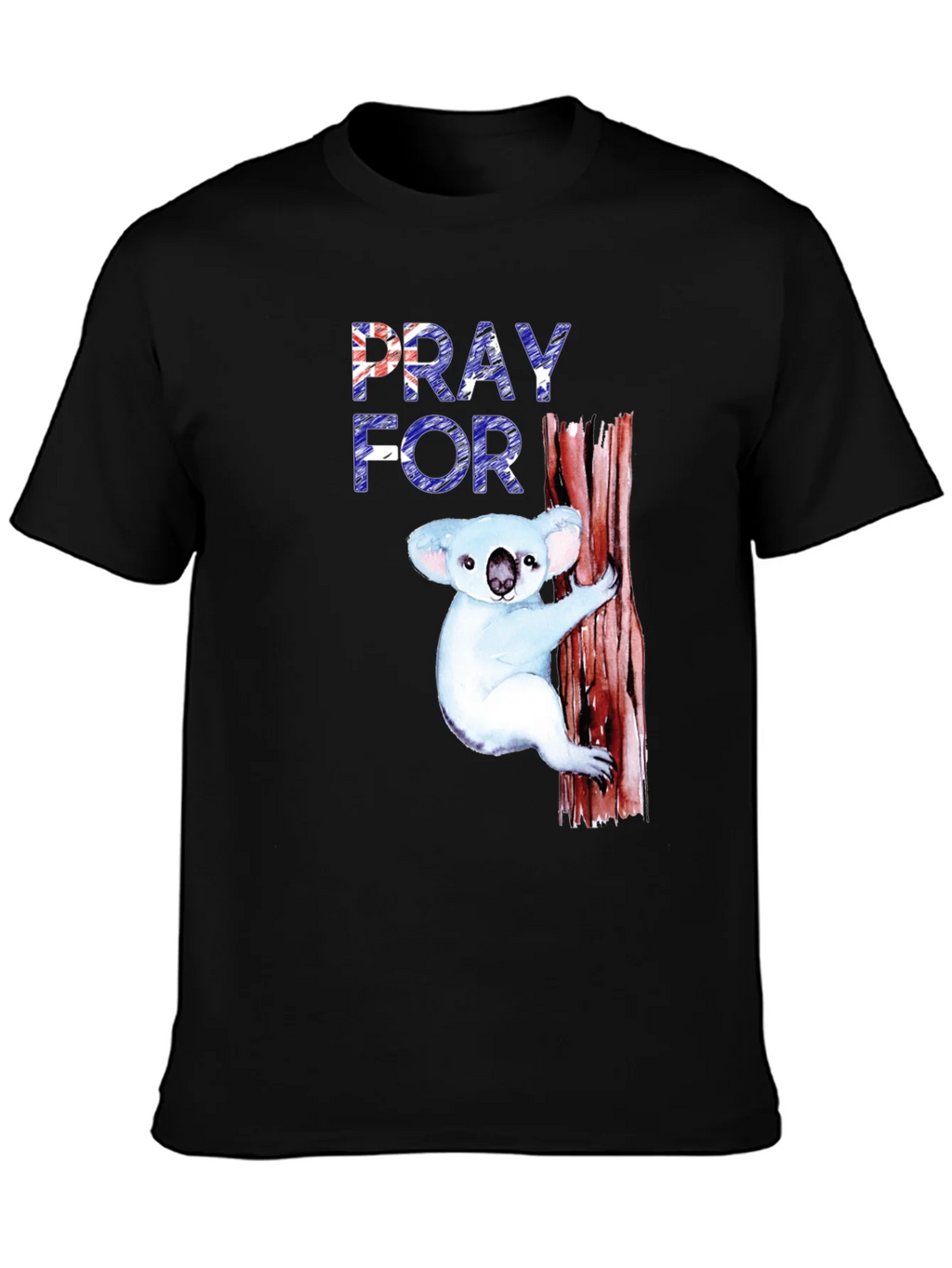 Pray for Australia T-Shirt Koala Bear Tee product image 6