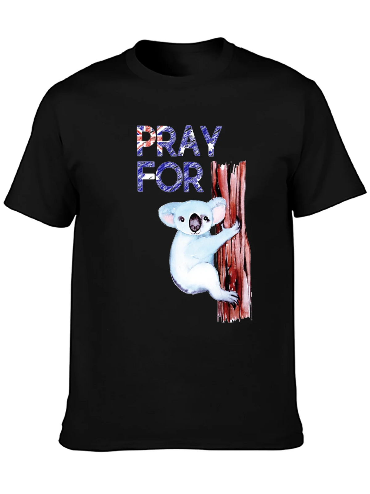 Pray for Australia T-Shirt Koala Bear Tee product image 6