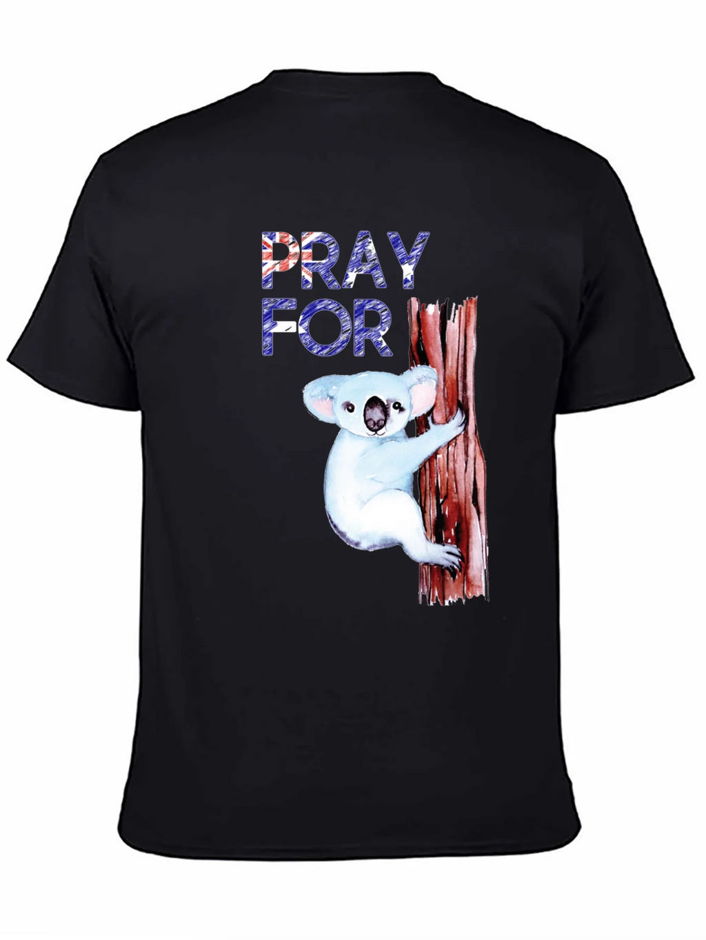 Pray for Australia T-Shirt Koala Bear Tee product image 7