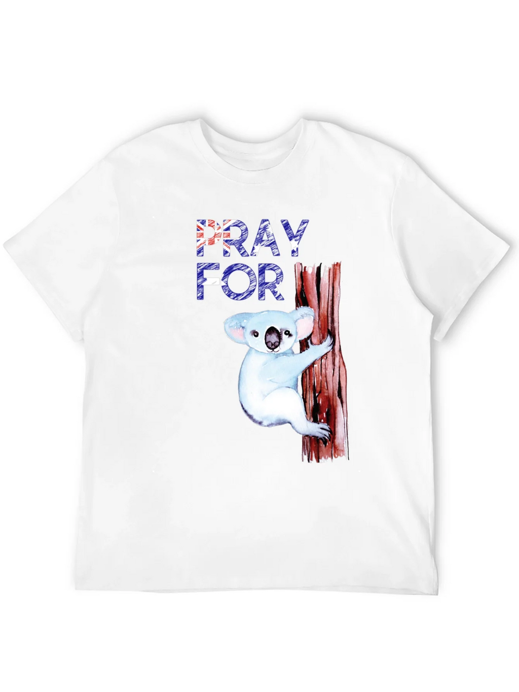 Pray for Australia T-Shirt Koala Bear Tee product image 3