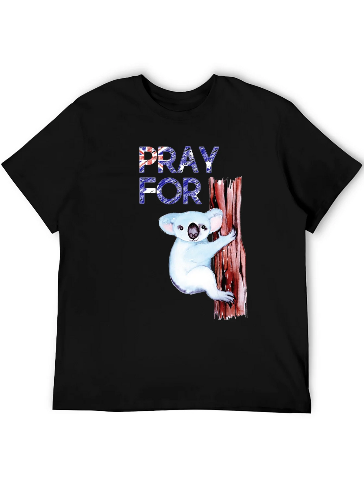 Pray for Australia T-Shirt Koala Bear Tee product image 8