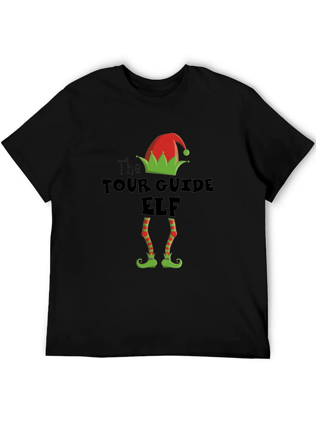 Tour Guide Elf Holiday T-Shirt product image 8
