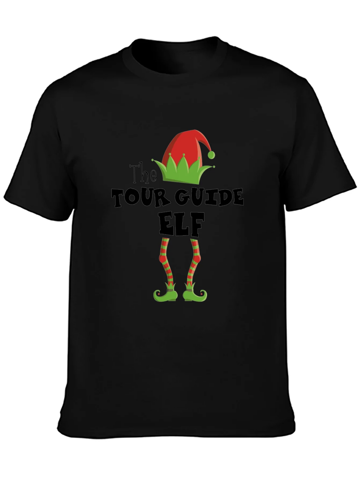 Tour Guide Elf Holiday T-Shirt product image 6