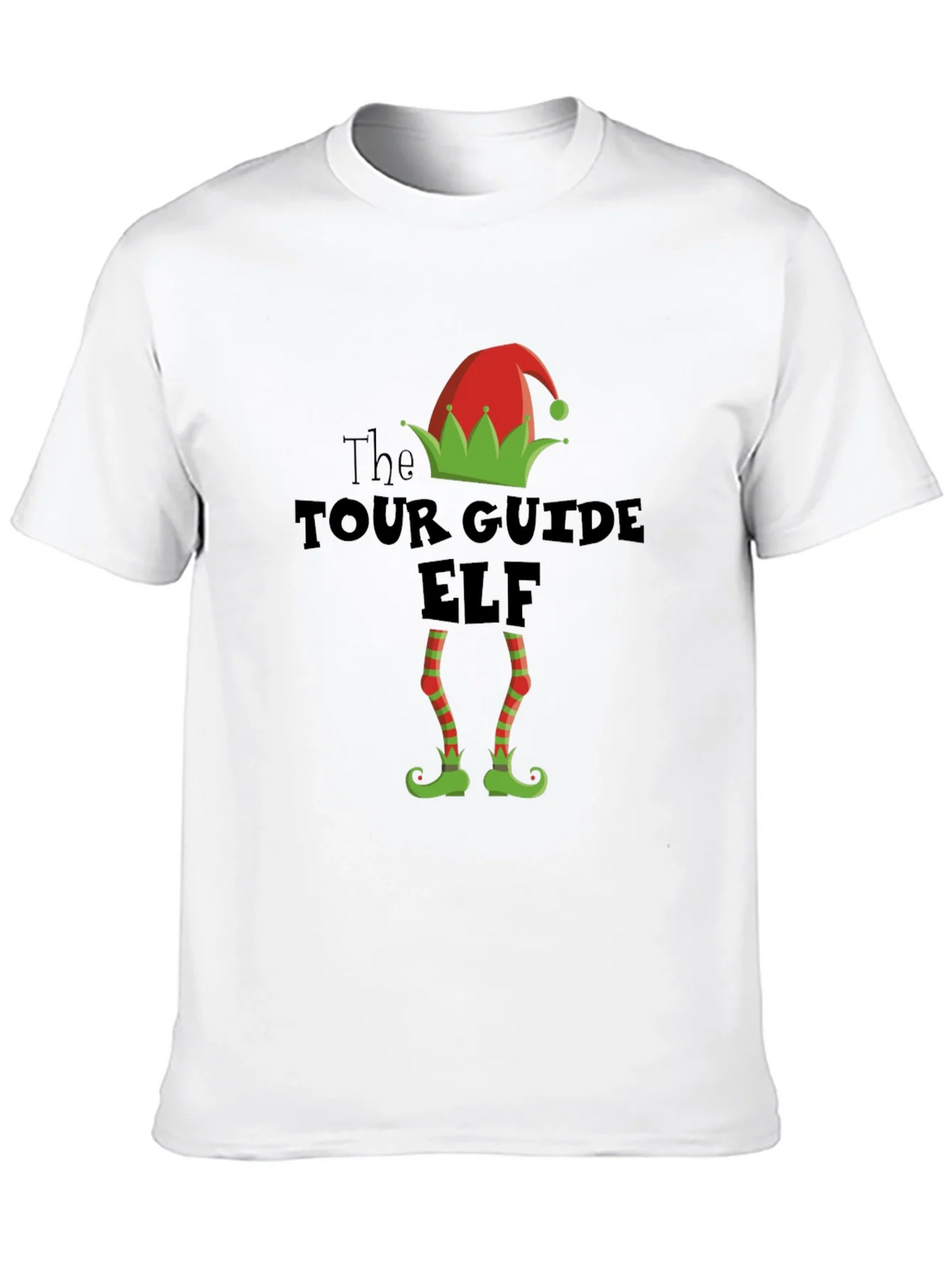 Tour Guide Elf Holiday T-Shirt product image 12