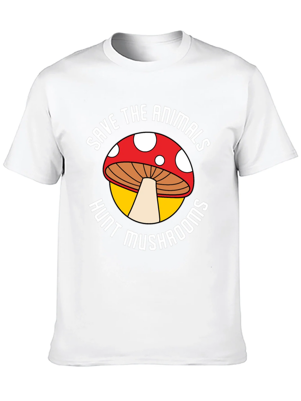 Save the Animals Hunt Mushrooms Graphic Tee product image 12