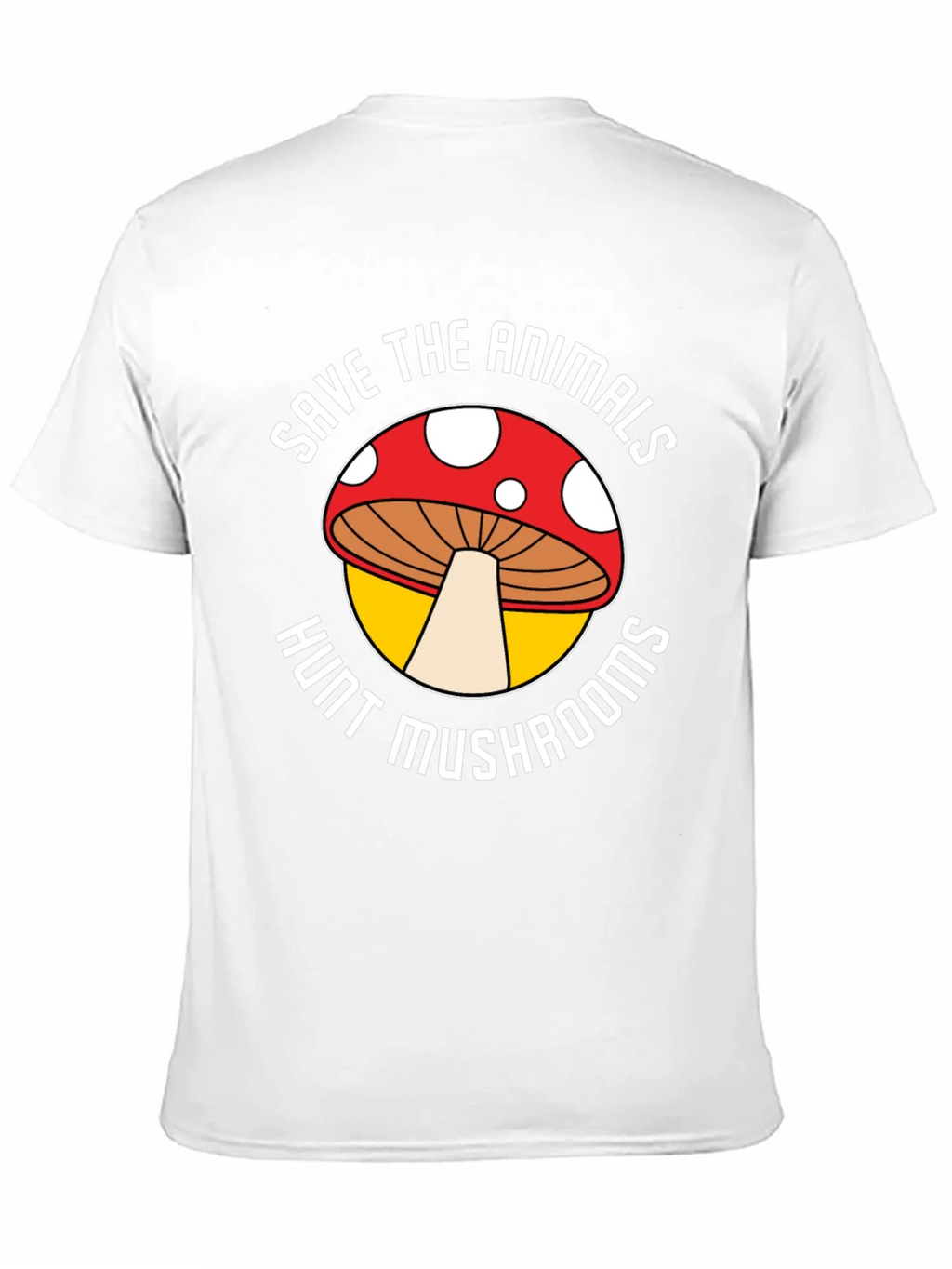 Save the Animals Hunt Mushrooms Graphic Tee product image 2