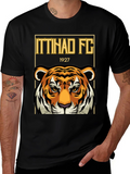 Ittihad FC Tiger Graphic T-Shirt - Black product image 1