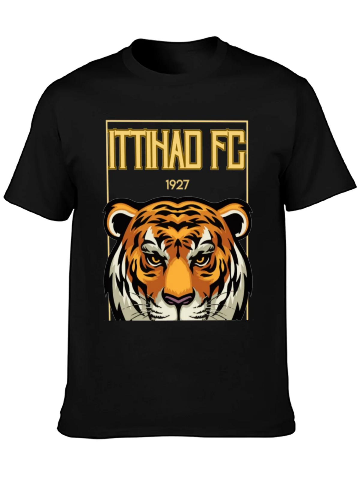 Ittihad FC Tiger Graphic T-Shirt - Black product image 6