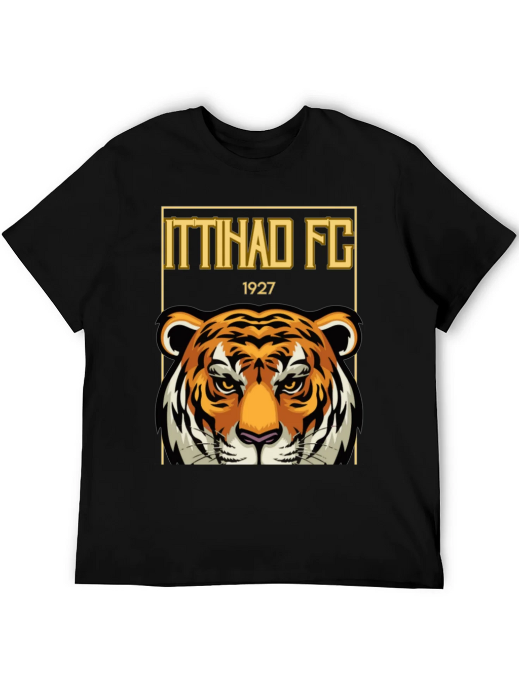 Ittihad FC Tiger Graphic T-Shirt - Black product image 8