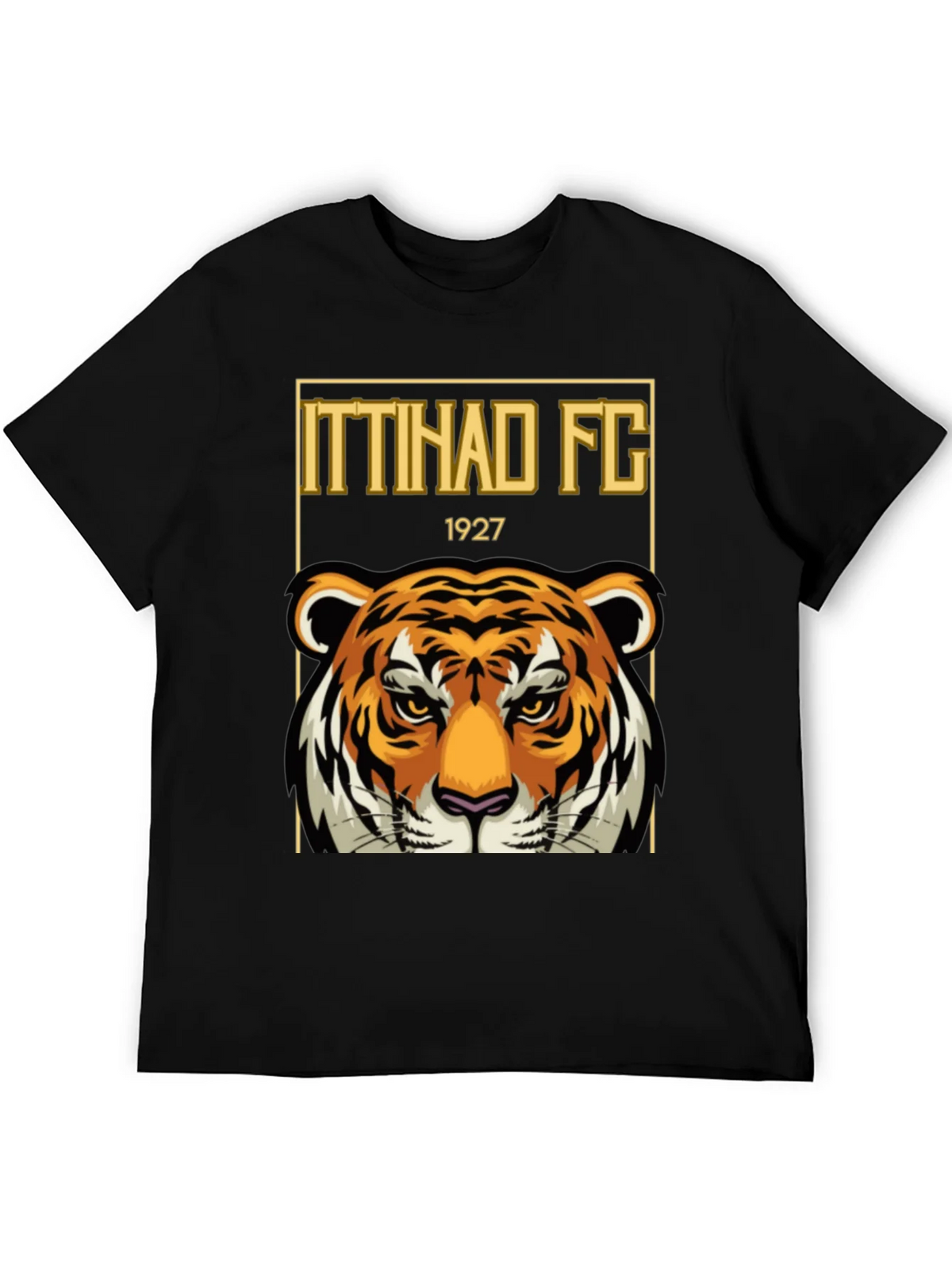 Ittihad FC Tiger Graphic T-Shirt - Black product image 8
