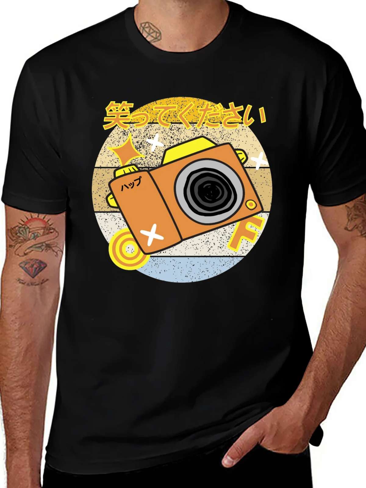 Retro Japanese Camera T-Shirt product image 1