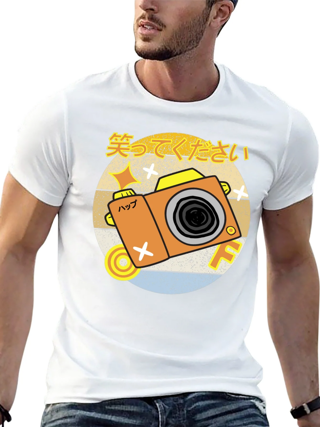 Retro Japanese Camera T-Shirt product image 4