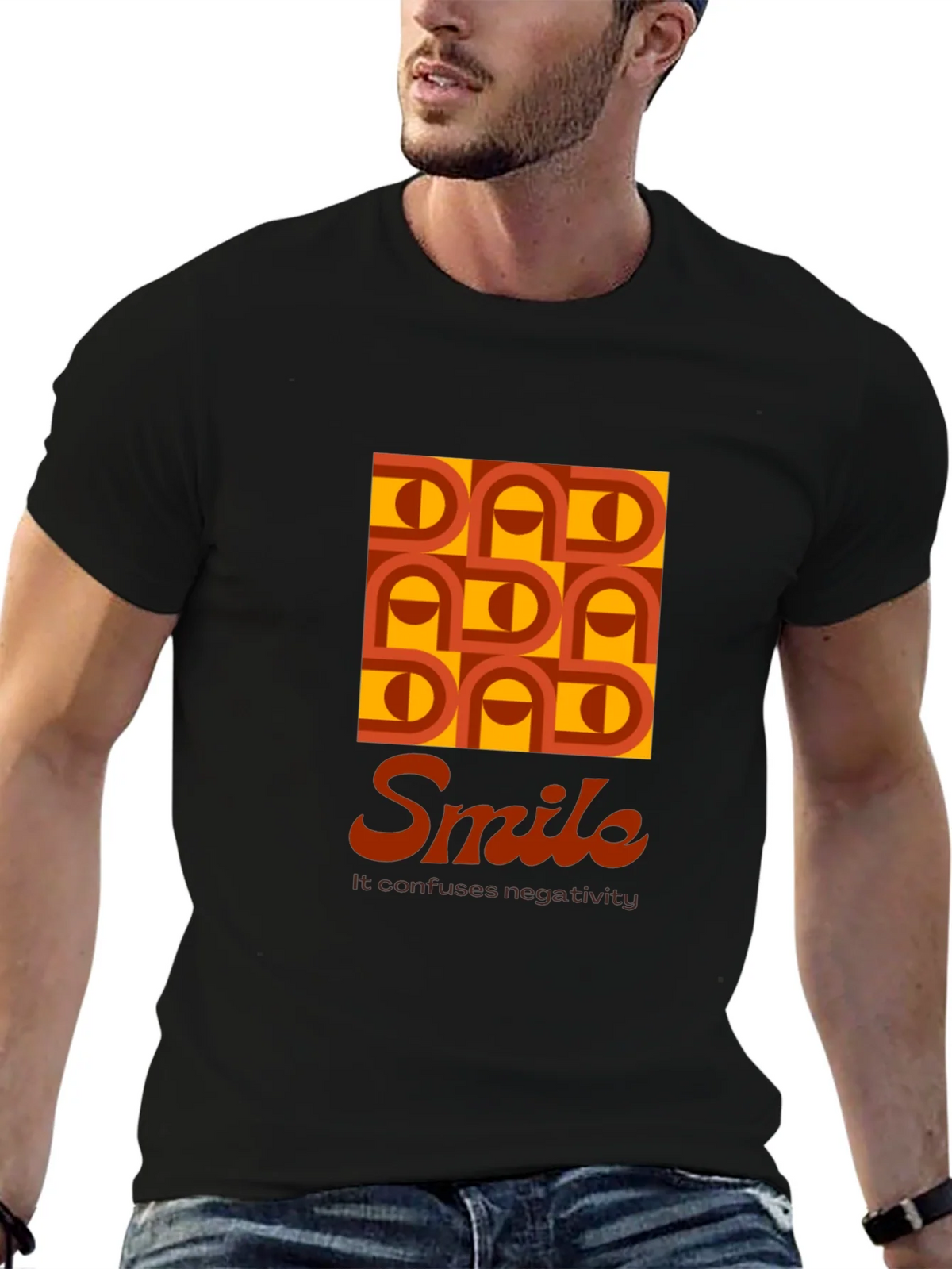 Dad Smile Graphic T-Shirt - Retro Style Soft Cotton product image 9