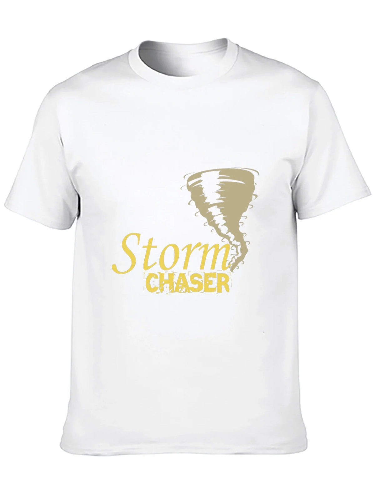 Storm Chaser Black T-Shirt Tornado Graphic Design product image 12