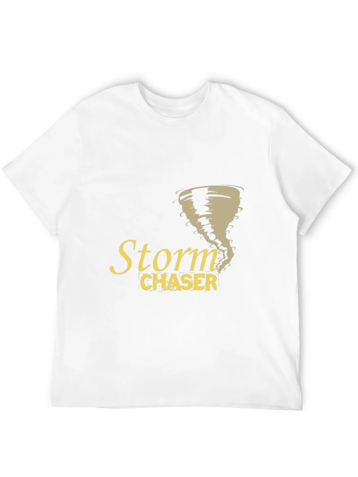Storm Chaser Black T-Shirt Tornado Graphic Design product image 3