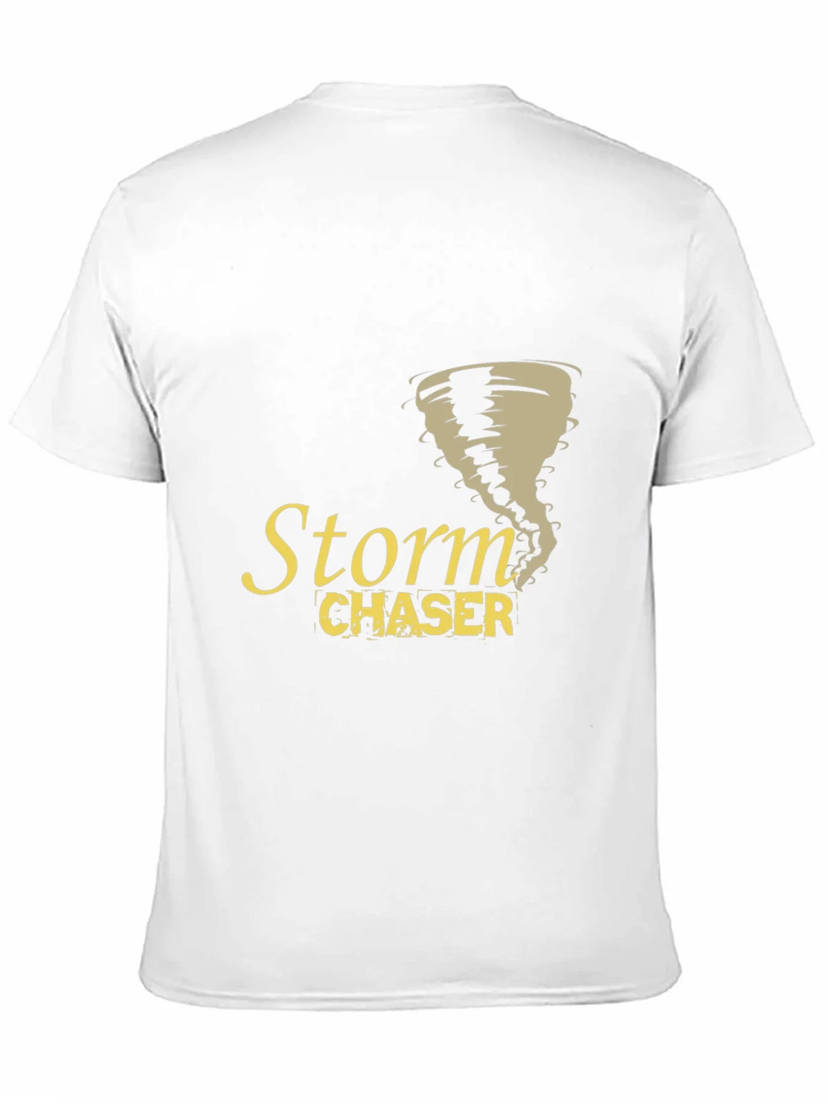 Storm Chaser Black T-Shirt Tornado Graphic Design product image 2