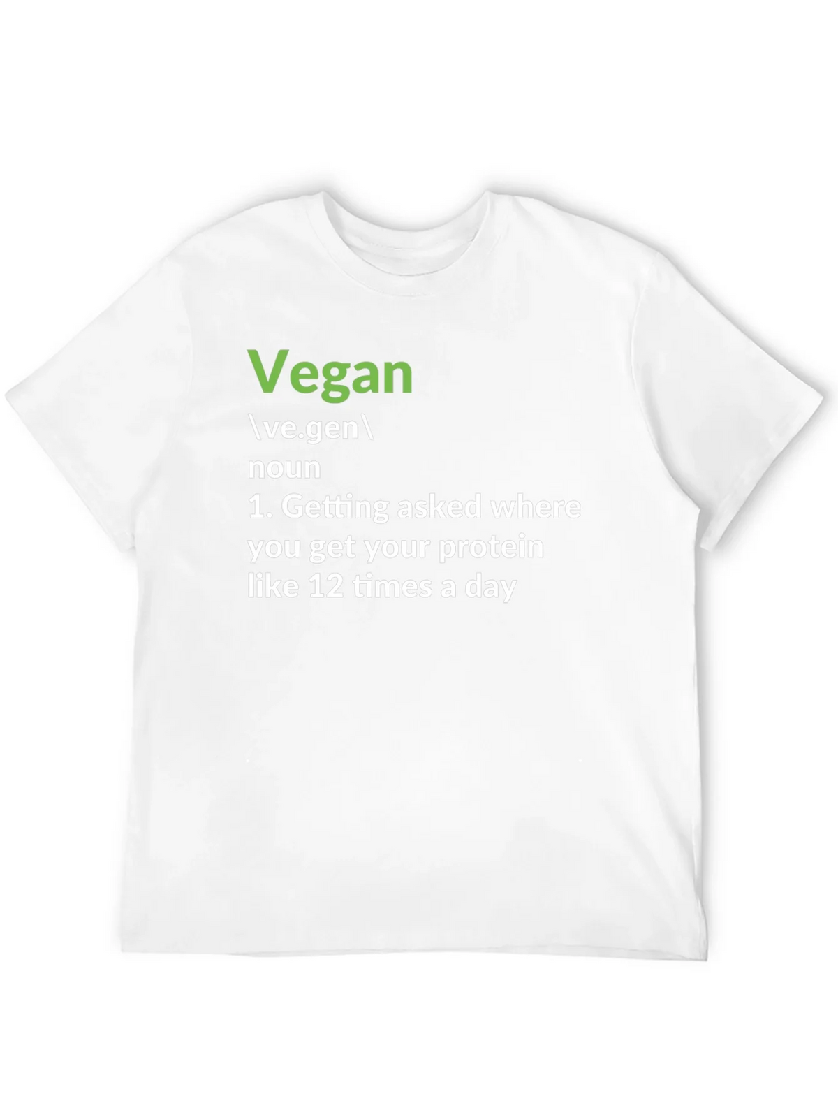 Vegan Definition T-Shirt: Protein Question Edition product image 3