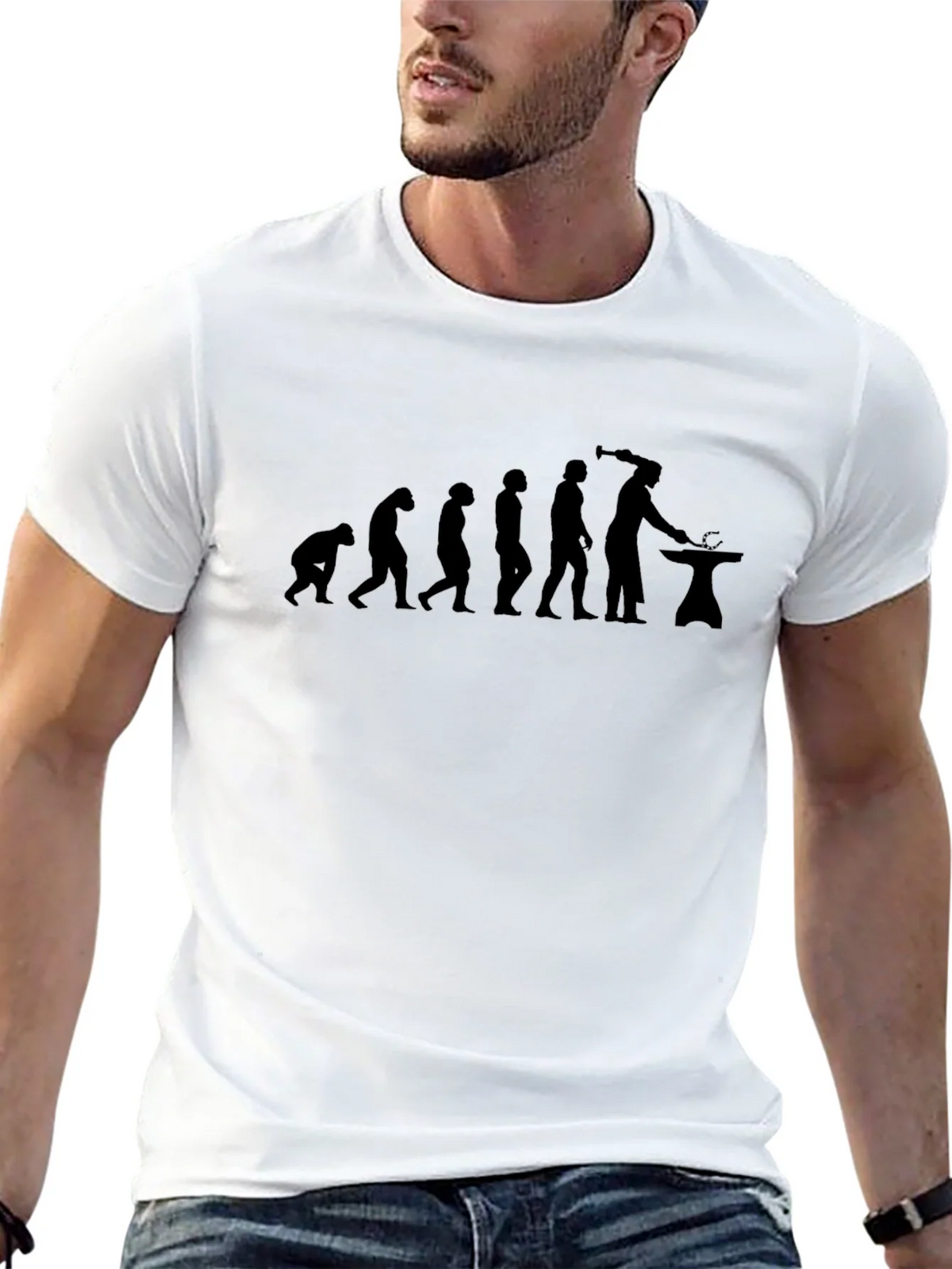Blacksmith Evolution T-Shirt product image 4