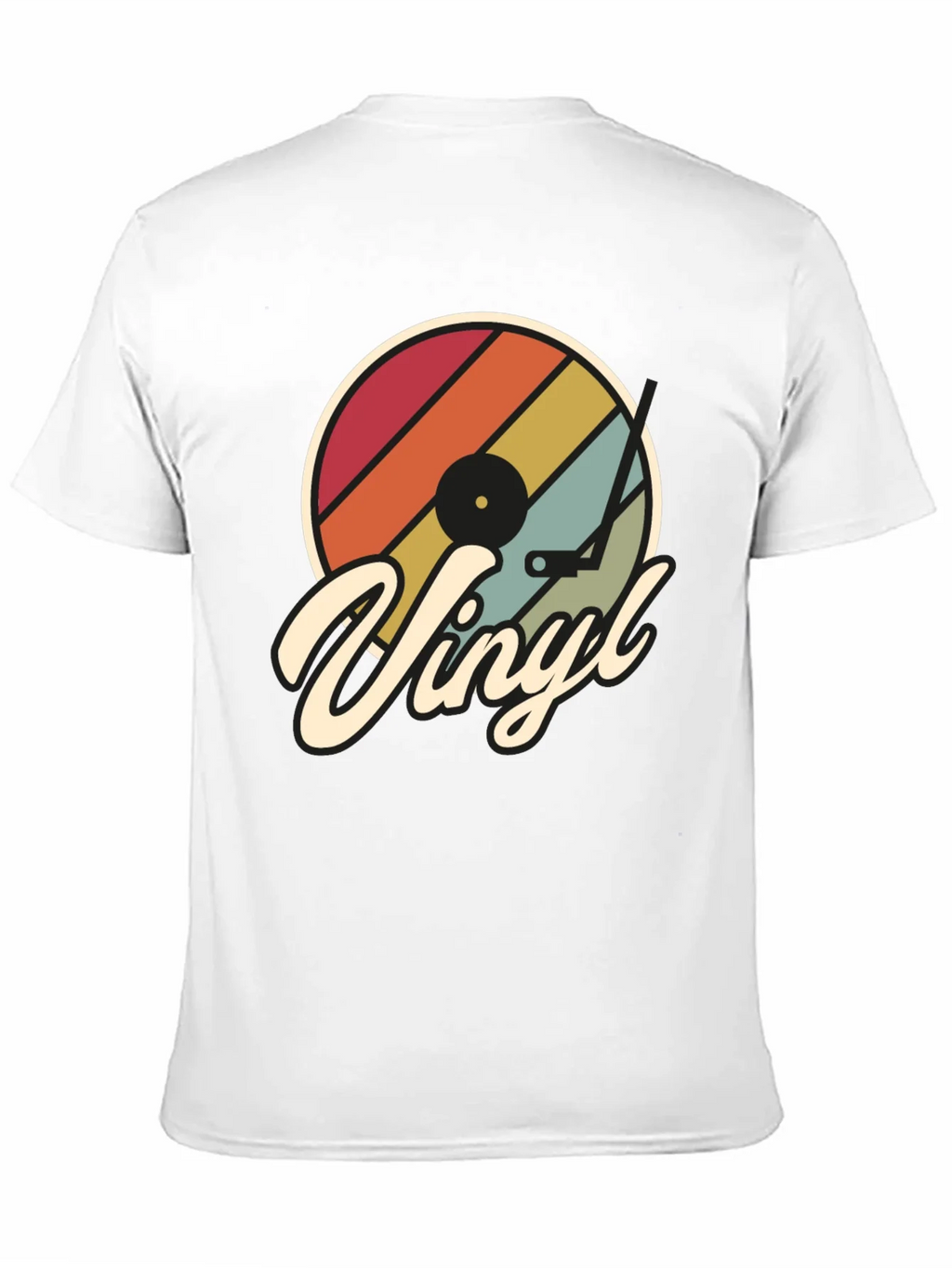 Retro Vinyl Record T-Shirt - Music Lover Tee product image 2