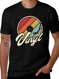 Retro Vinyl Record T-Shirt - Music Lover Tee product image 1