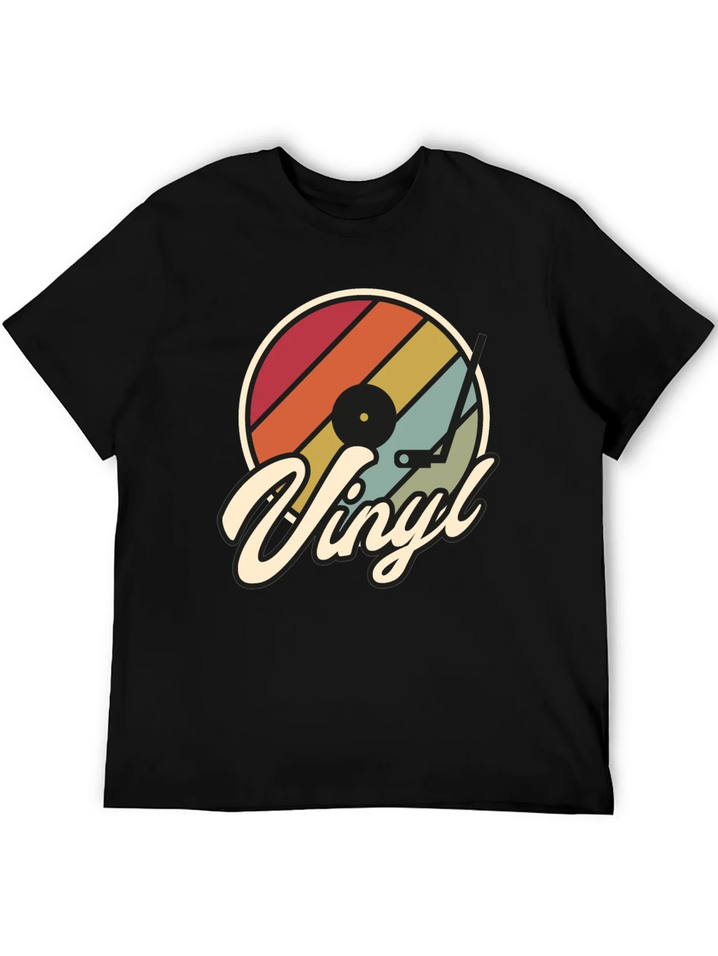 Retro Vinyl Record T-Shirt - Music Lover Tee product image 8