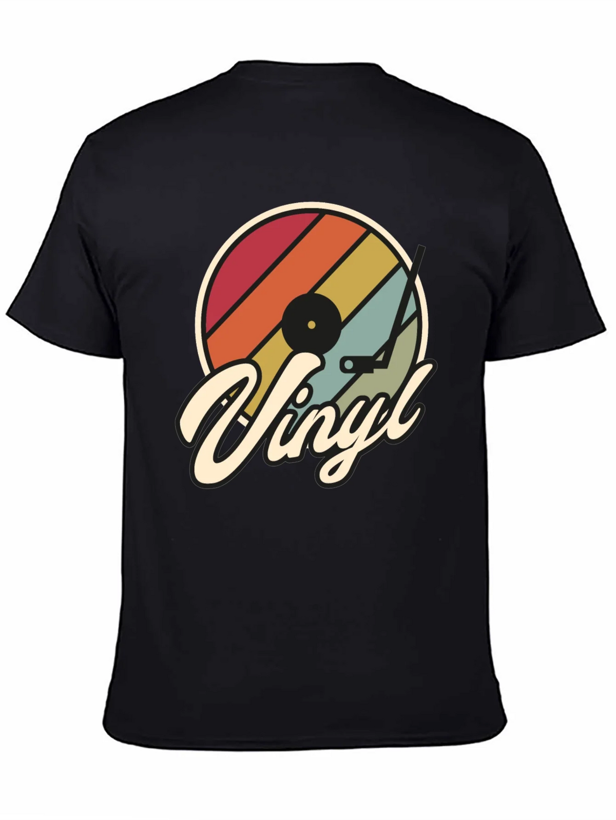 Retro Vinyl Record T-Shirt - Music Lover Tee product image 7