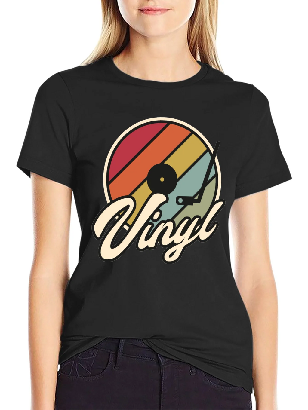 Retro Vinyl Record T-Shirt - Music Lover Tee product image 5