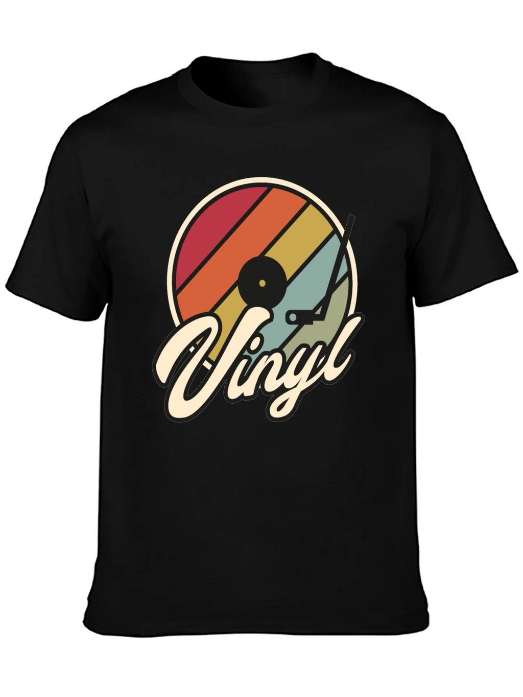 Retro Vinyl Record T-Shirt - Music Lover Tee product image 6