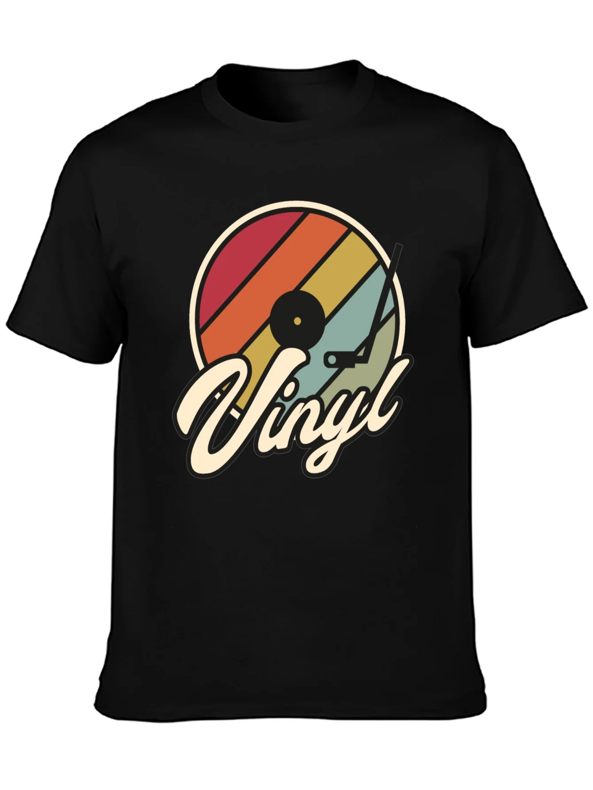Retro Vinyl Record T-Shirt - Music Lover Tee product image 6