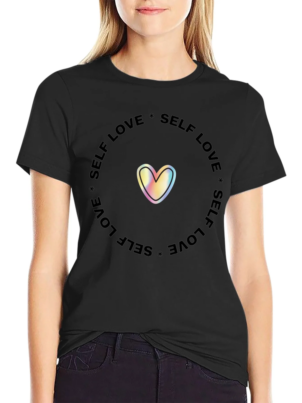 Self Love Heart Graphic Tee product image 5