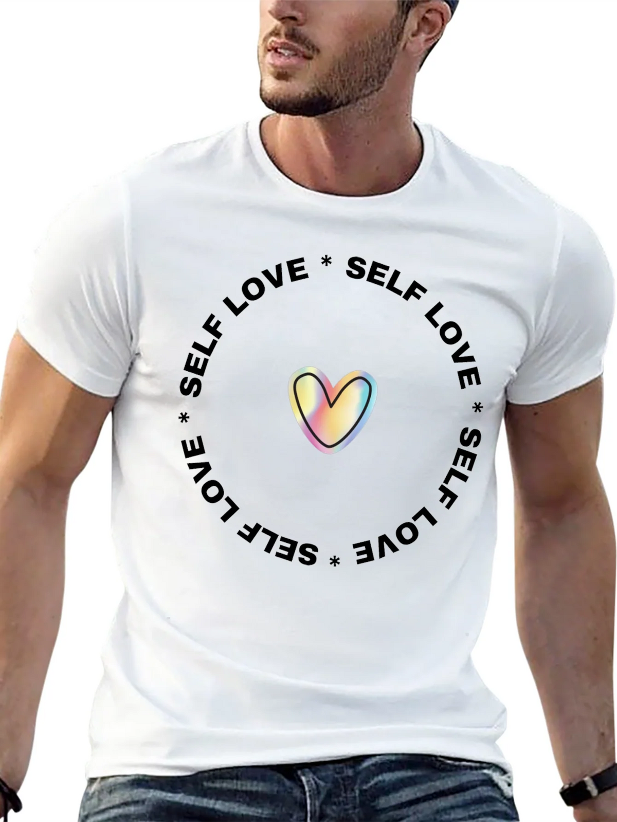Self Love Heart Graphic Tee product image 4