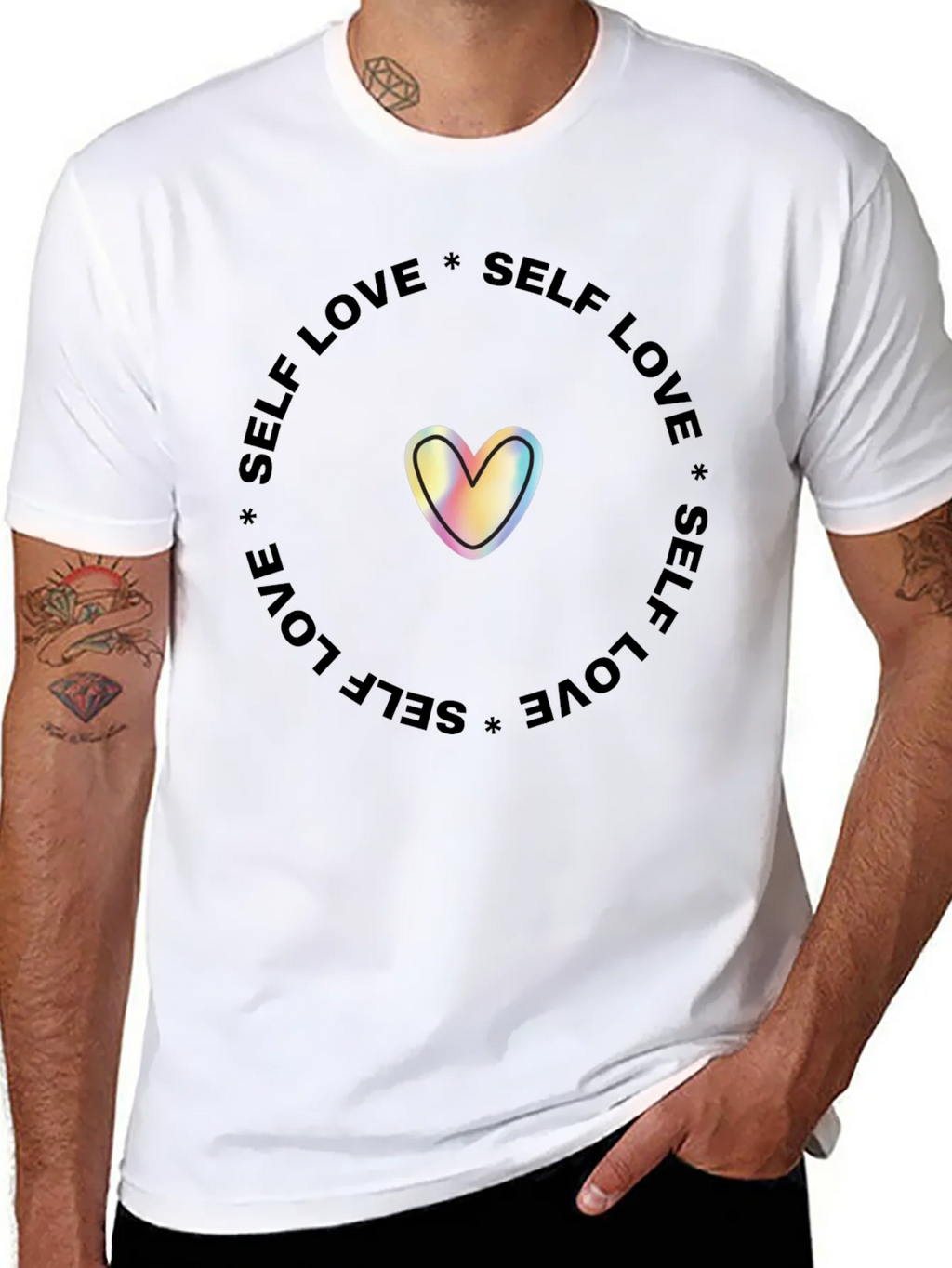 Self Love Heart Graphic Tee product image 10