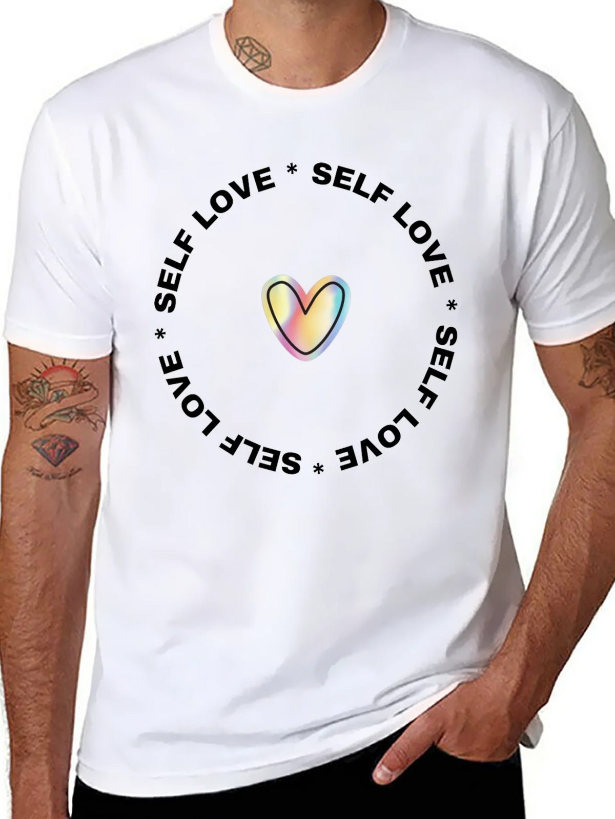 Self Love Heart Graphic Tee product image 10