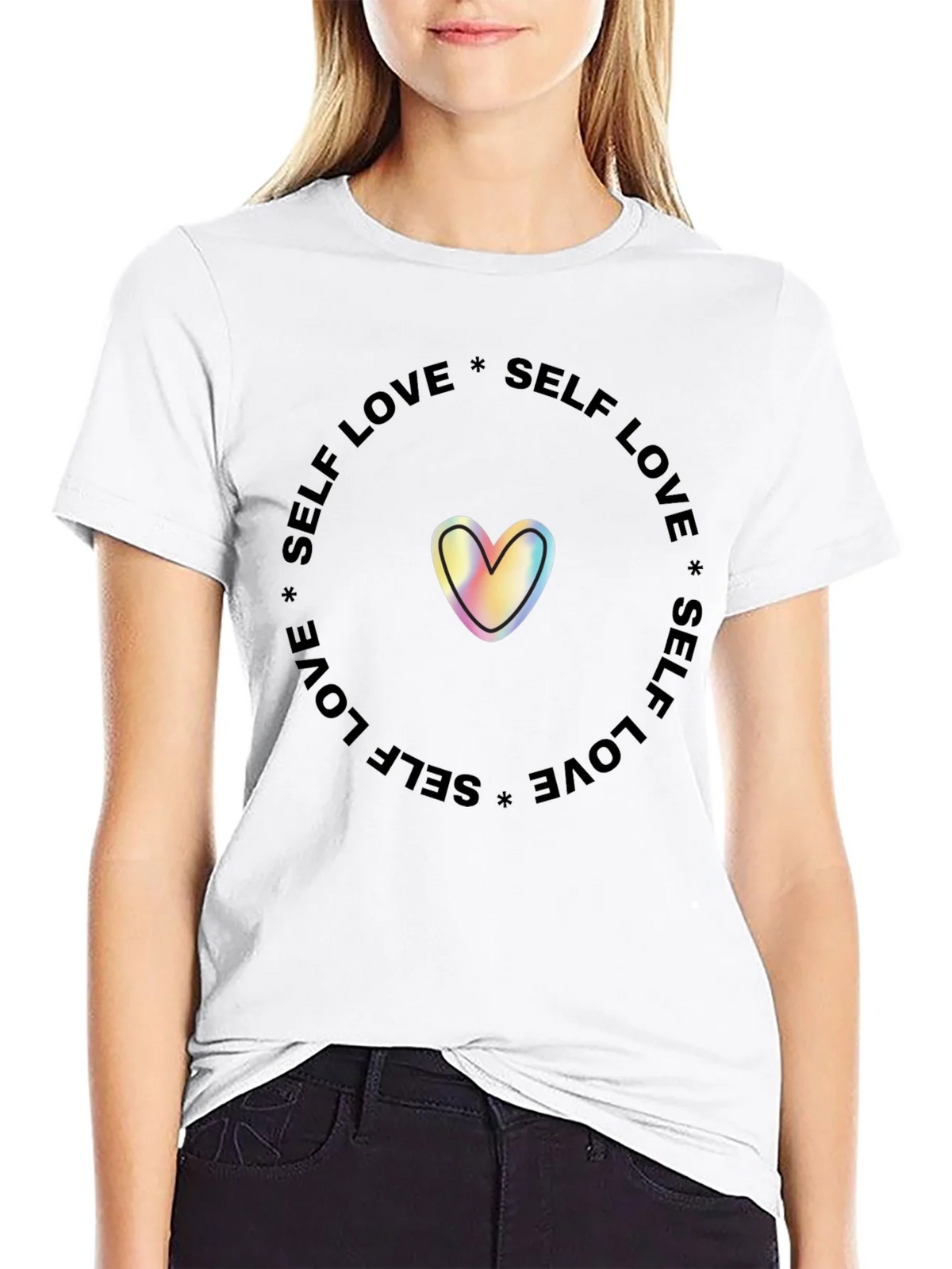 Self Love Heart Graphic Tee product image 11